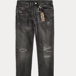 Ralph Lauren RRL Boy Fit Black Denim Jeans